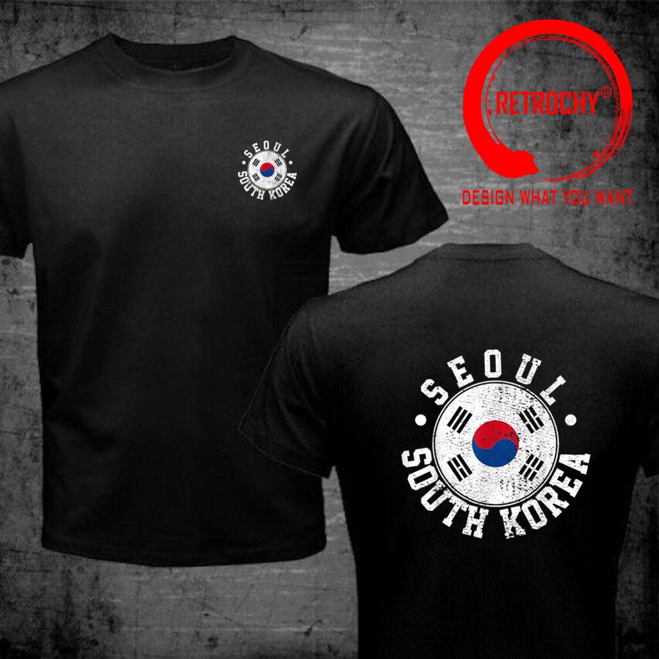 Street Fashion Of Seoul - Funny Design Vintage Distressed Seoul South