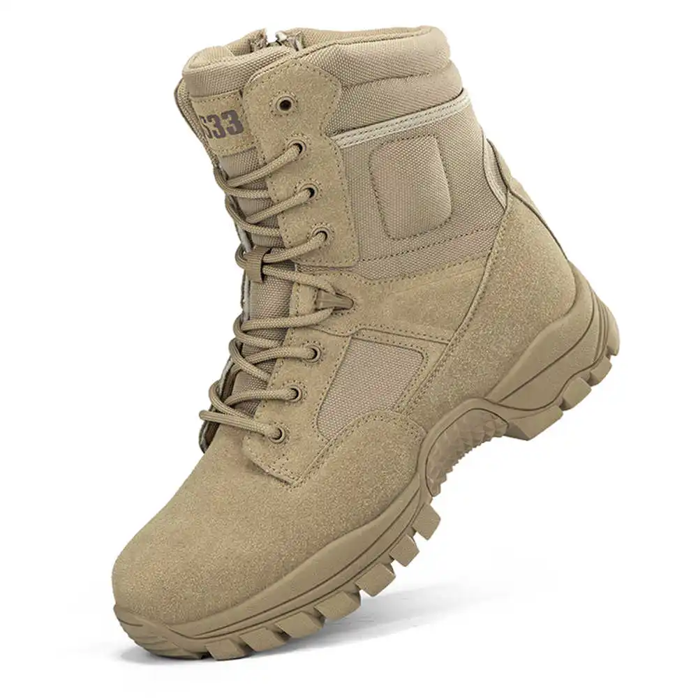 Street Fashion Canada - Nonslip Genuine Leather Hiking Boots Designer