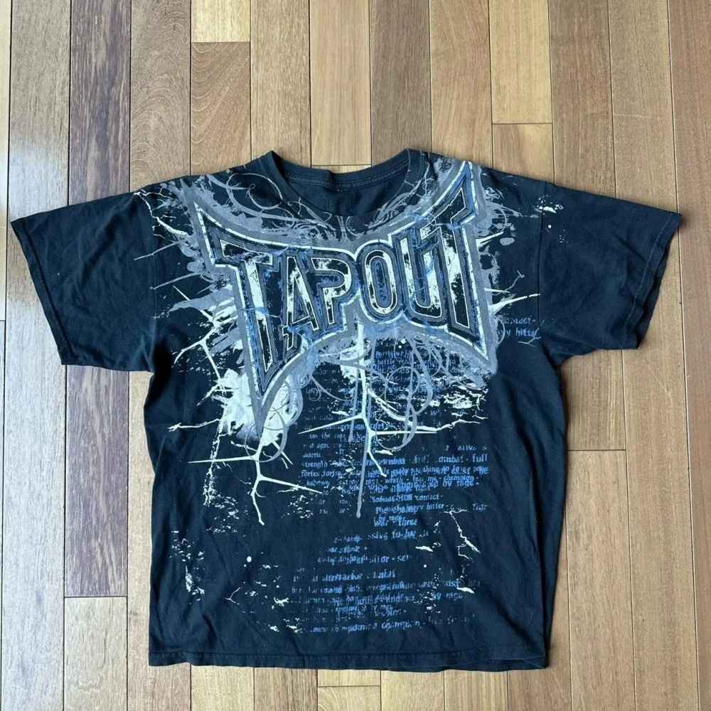 Street Fashion Graffiti - Trendy Street Style Printed Short-Sleeve T-Shirt