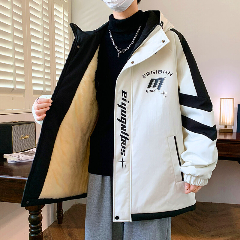 Fashion Men's Fleece Thick War - Street Fashion Youth 评论和价格