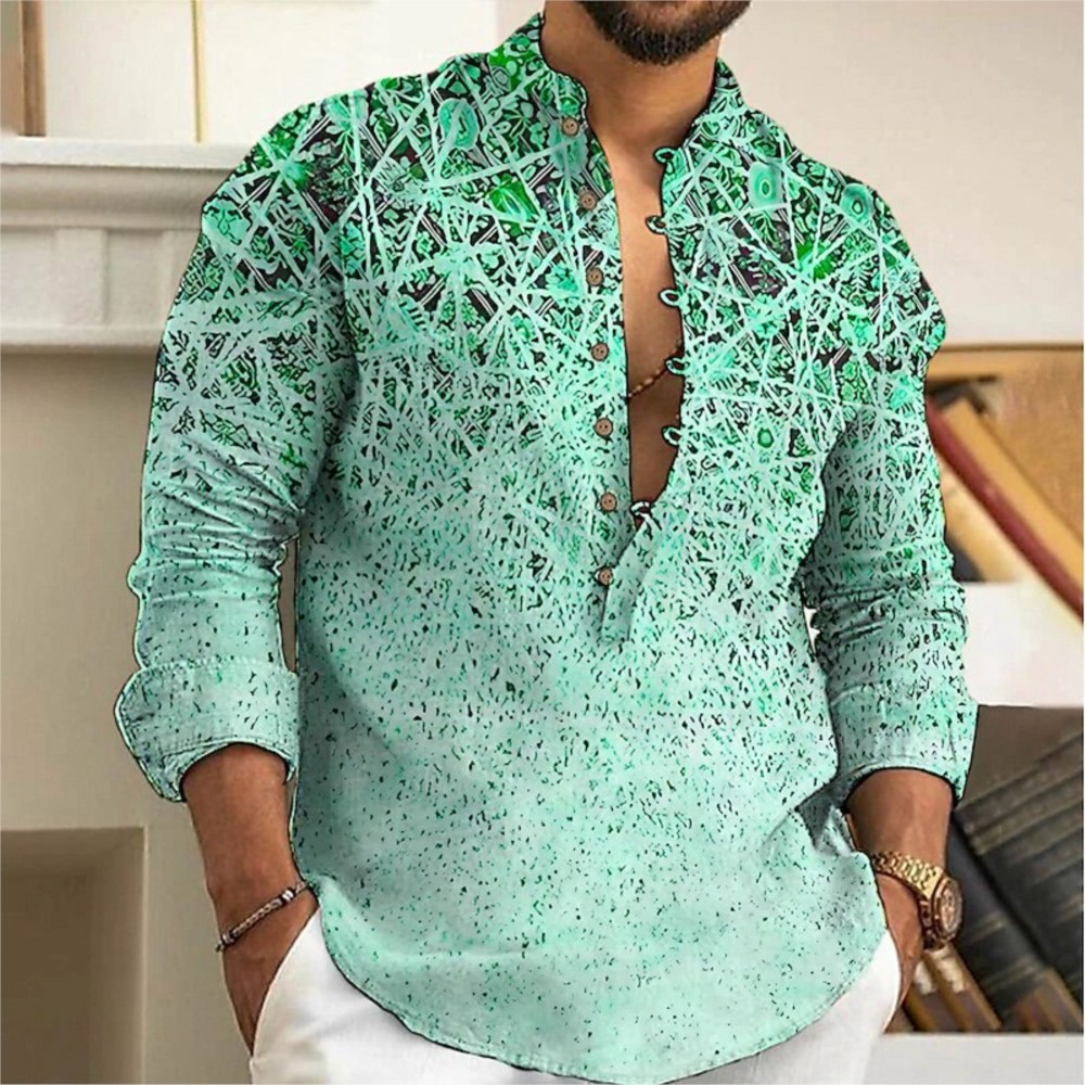 Men's Spring Muslim Men Clothi - Street Fashion Graffiti 评论和价格