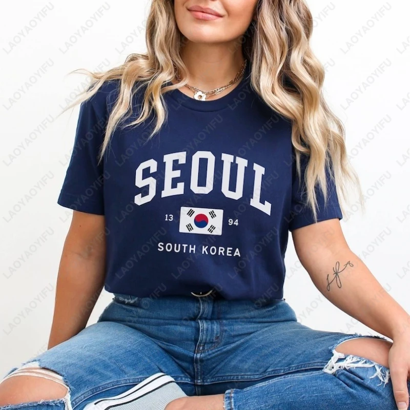 Seoul South Korean Flag Unisex - Street Fashion Of Seoul 评论和价格