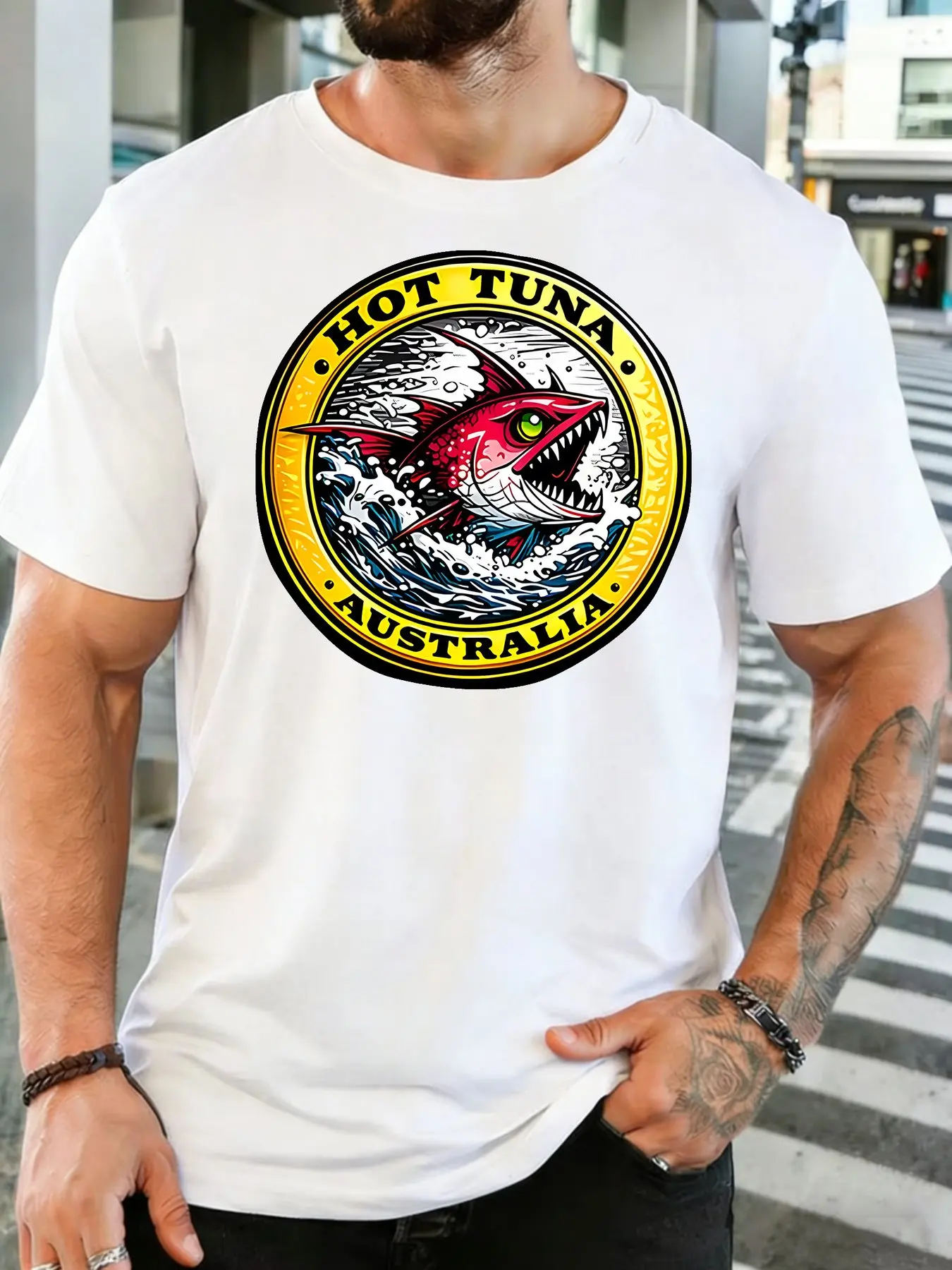 Men Retro Hot Tuna Australia F - Street Fashion Australia 评论和价格