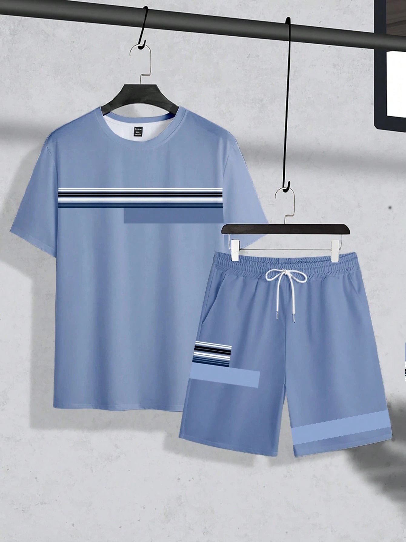 2026 Summer New Men's Short-Sl - Street Fashion Summer 2026 评论和价格