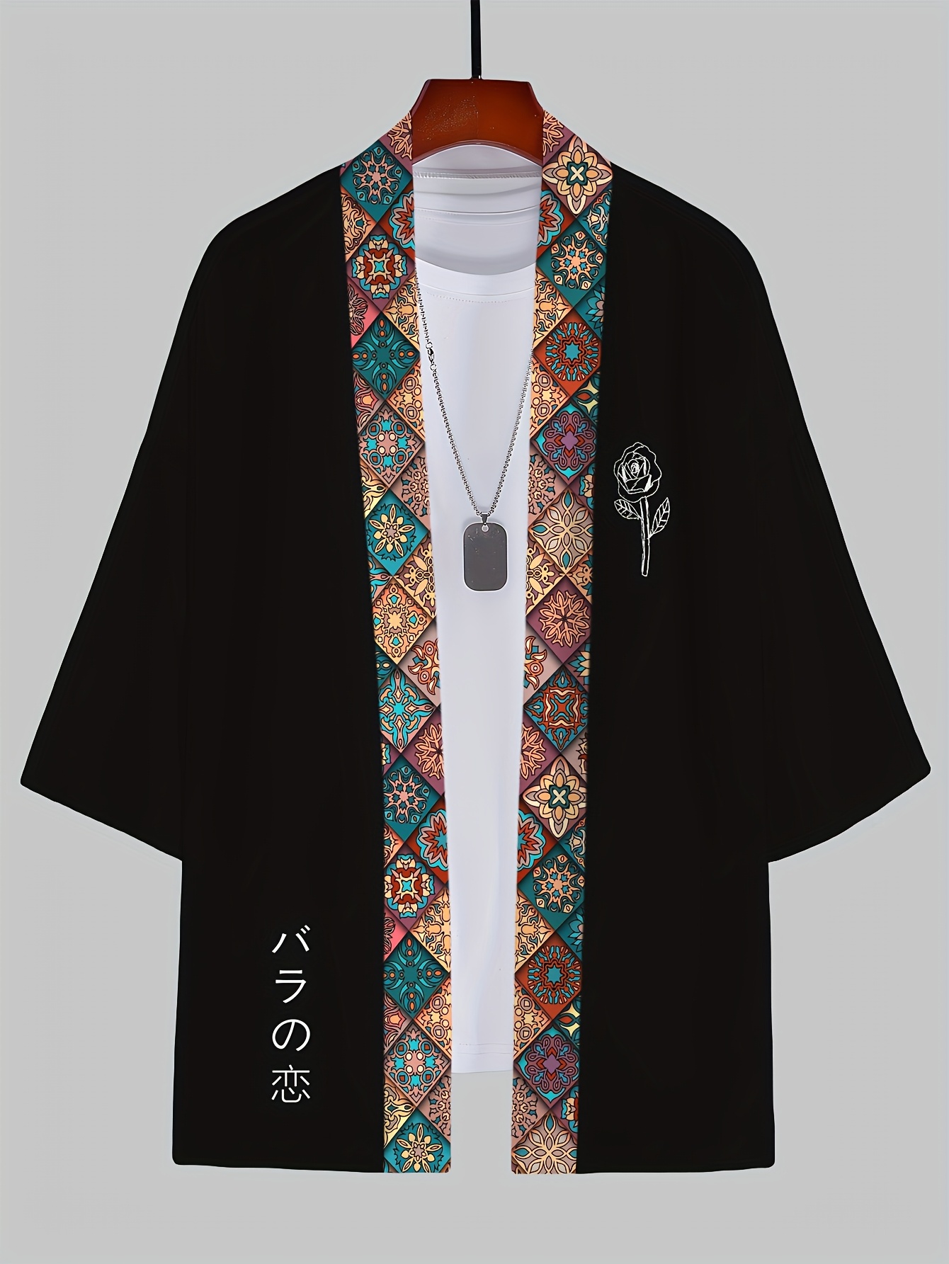 2026 Summer Men's Kimono 3D Pr - Street Fashion Summer 2026 评论和价格