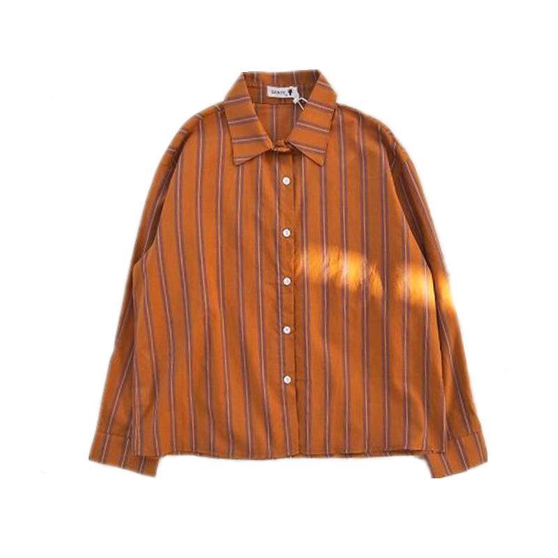 Spring New Striped Loose Casua - Street Fashion Youth 评论和价格
