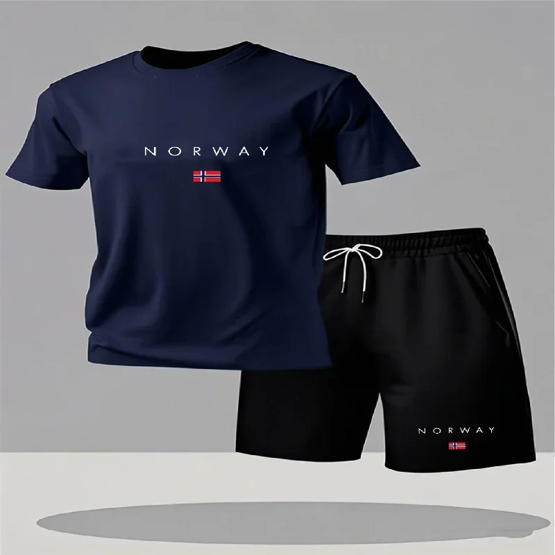 2026 New Men's Casual Short Sl - Street Fashion Summer 2026 评论和价格