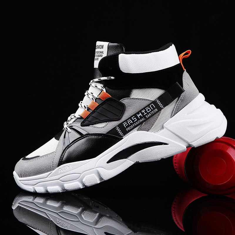Hightop Summer Men's Sport Sho - Street Fashion For Short Guys 评论和价格