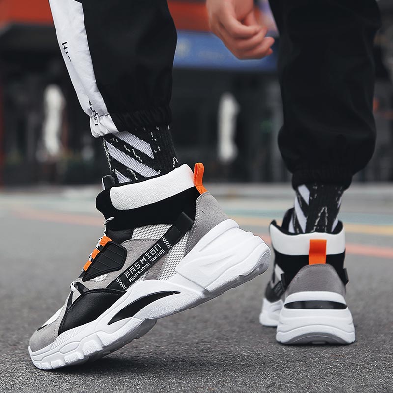 Hightop Summer Men's Sport Sho - Street Fashion For Short Guys 评论和价格