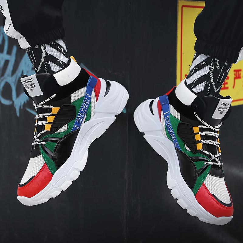 Hightop Summer Men's Sport Sho - Street Fashion For Short Guys 评论和价格