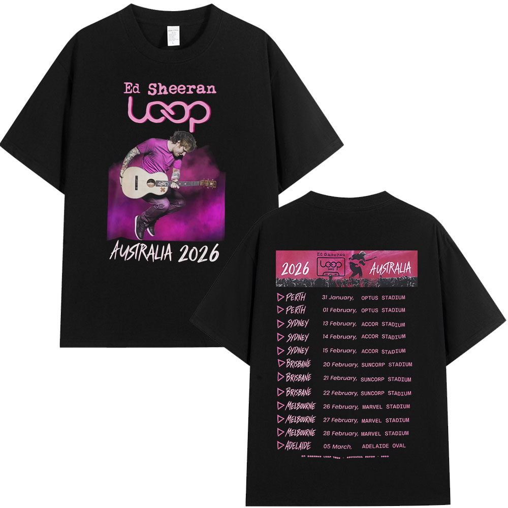 Ed Sheeran Loop Tour Australia - Street Fashion Australia 评论和价格