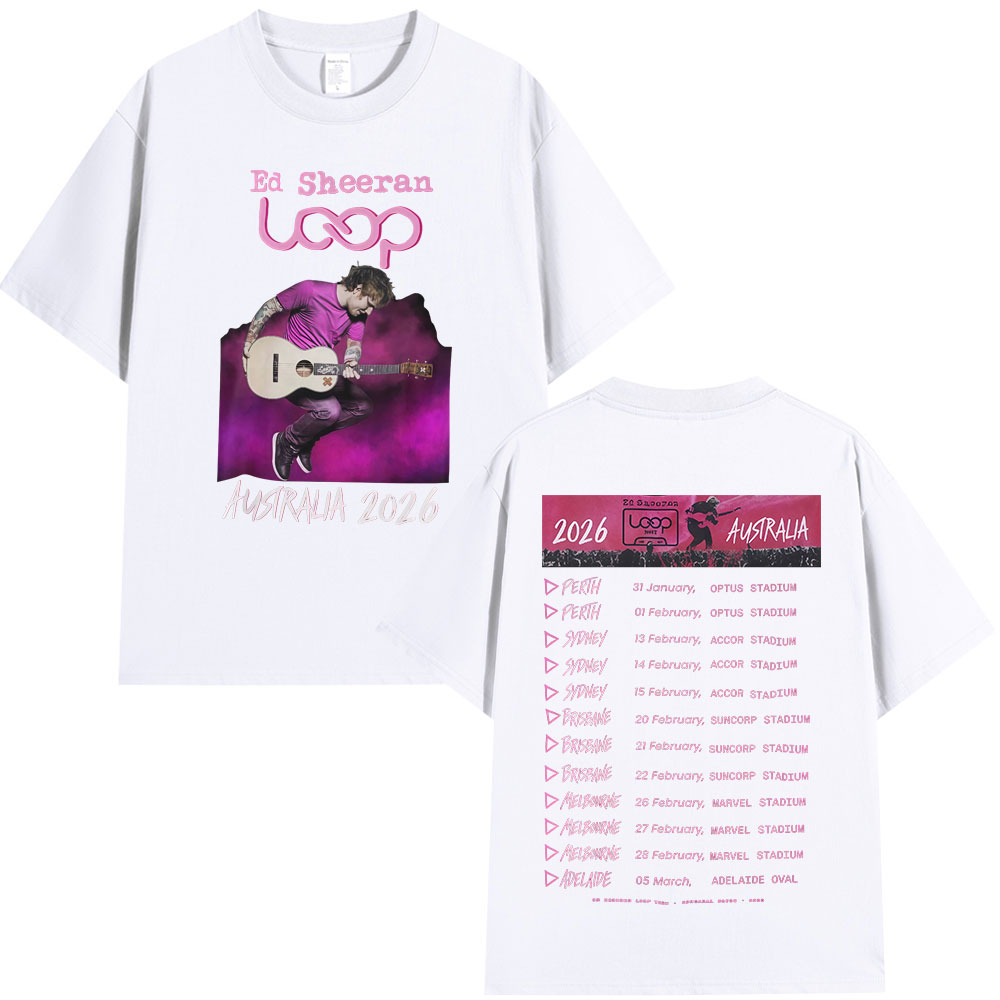 Ed Sheeran Loop Tour Australia - Street Fashion Australia 评论和价格