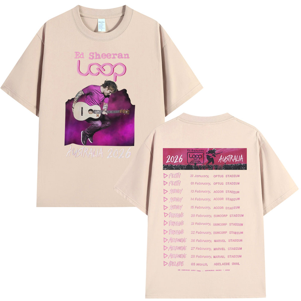 Ed Sheeran Loop Tour Australia - Street Fashion Australia 评论和价格