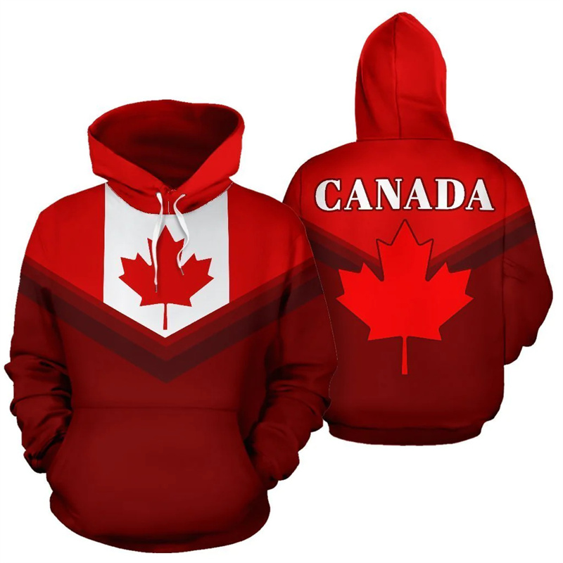 Canada Flag Always In Me 3d Pr - Street Fashion Canada 评论和价格