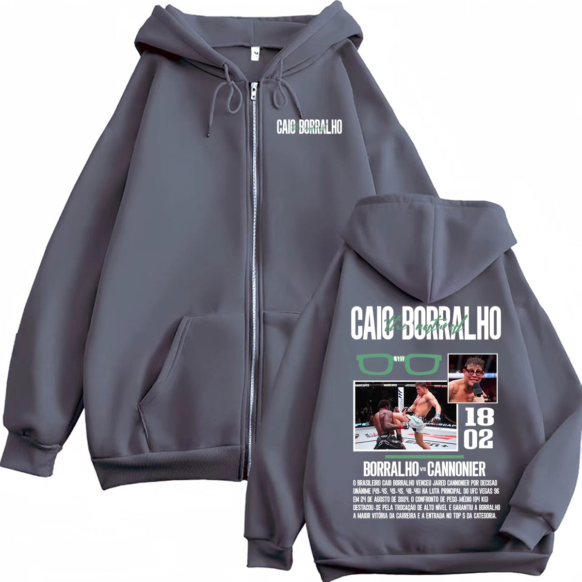Caio Borralho VS Cannonier Zip - Street Fashion Vs High Fashion 评论和价格