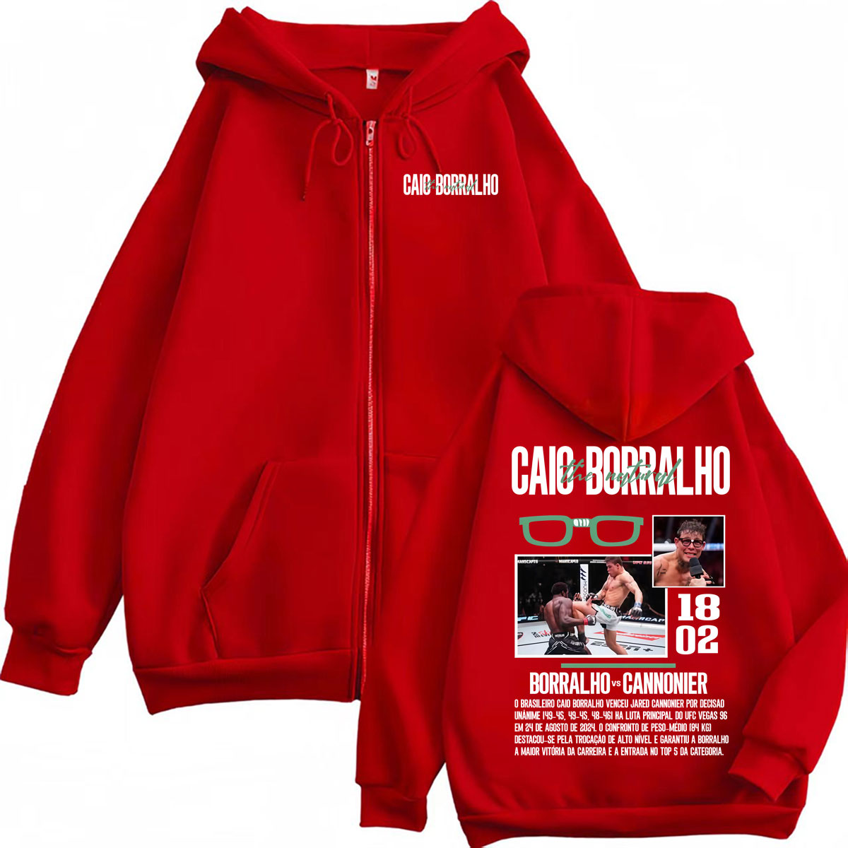 Caio Borralho VS Cannonier Zip - Street Fashion Vs High Fashion 评论和价格
