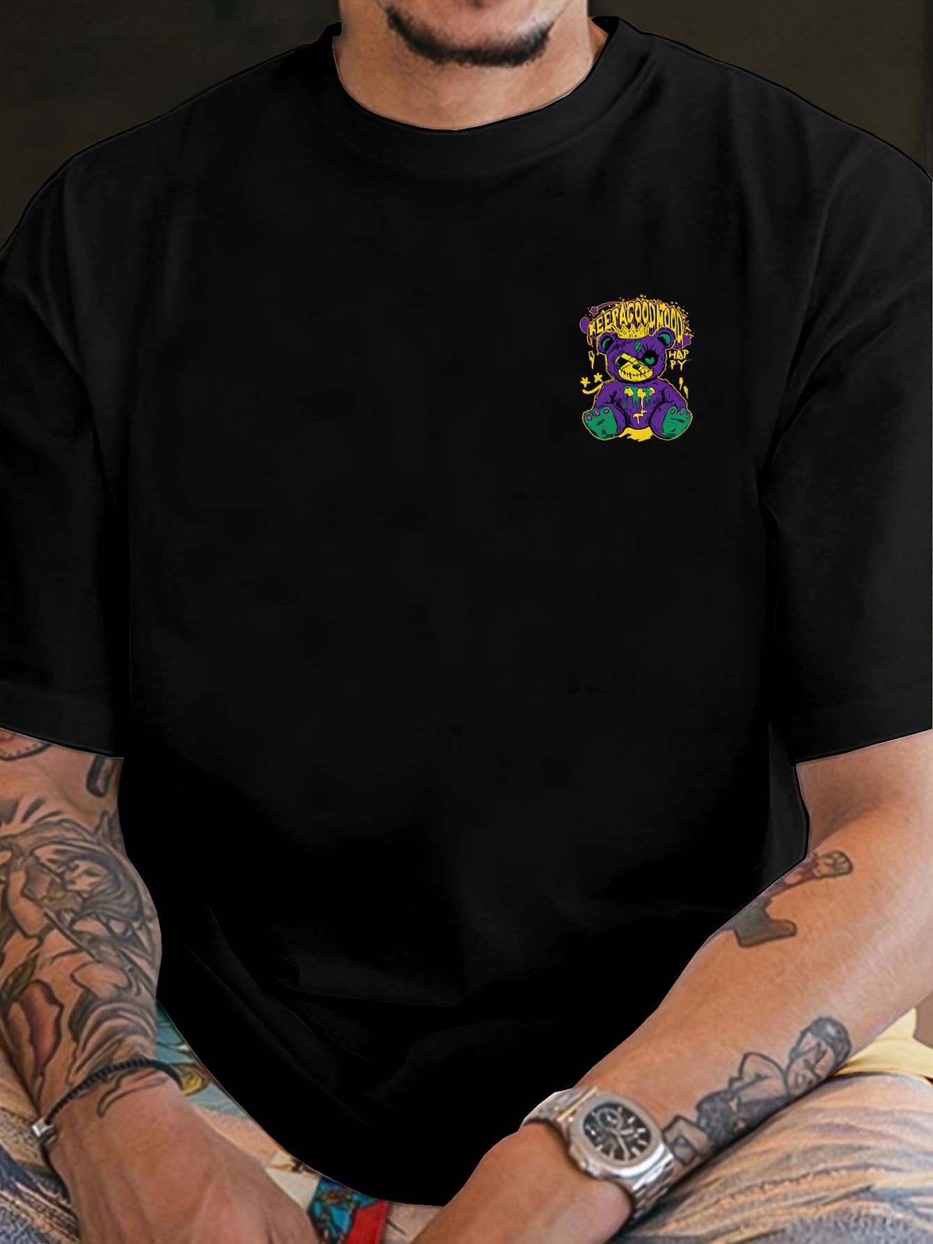 Fashionable new men's personal - Street Fashion Graffiti 评论和价格