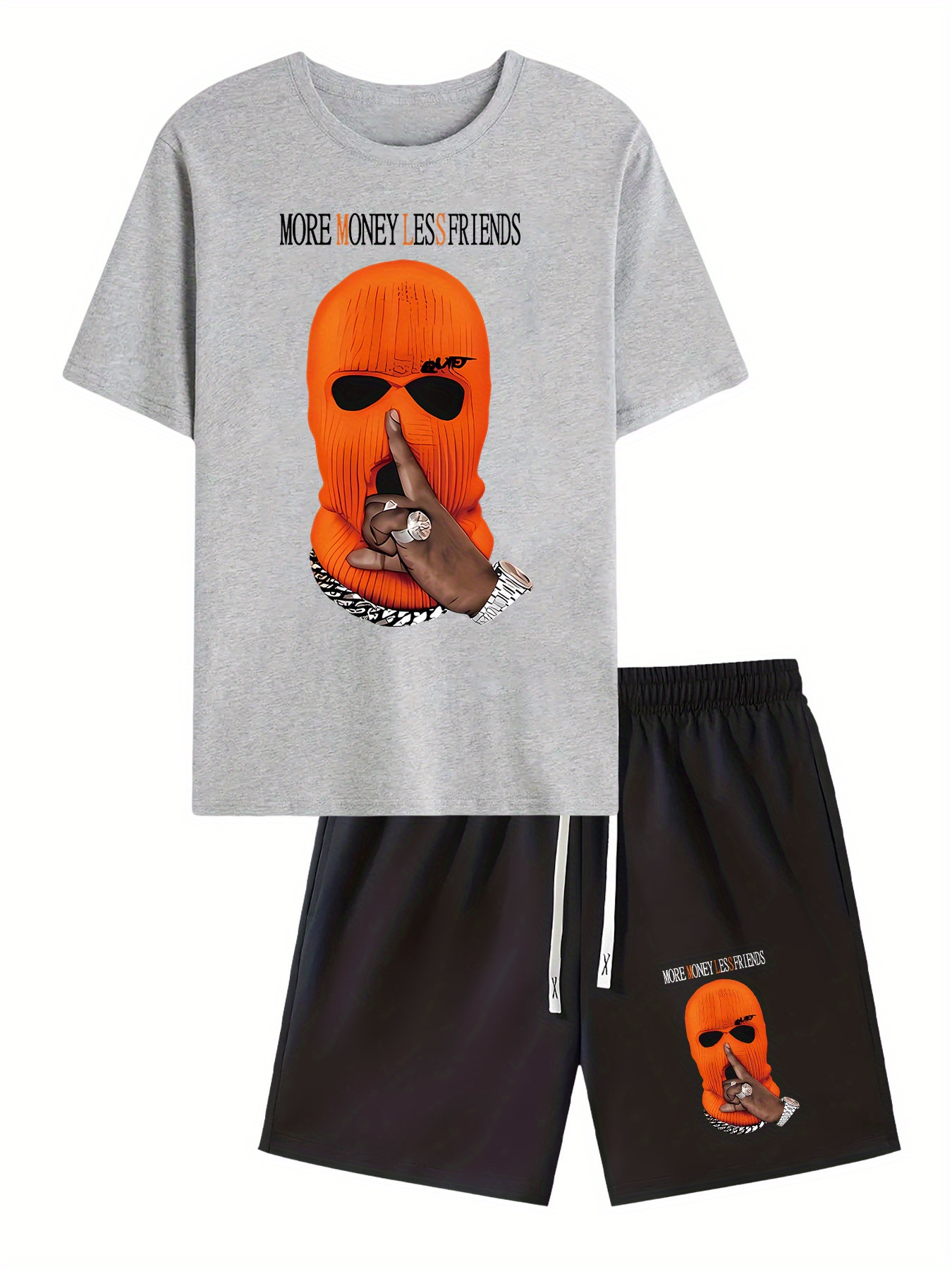 2026 Summer New Men's Short-Sl - Street Fashion Summer 2026 评论和价格