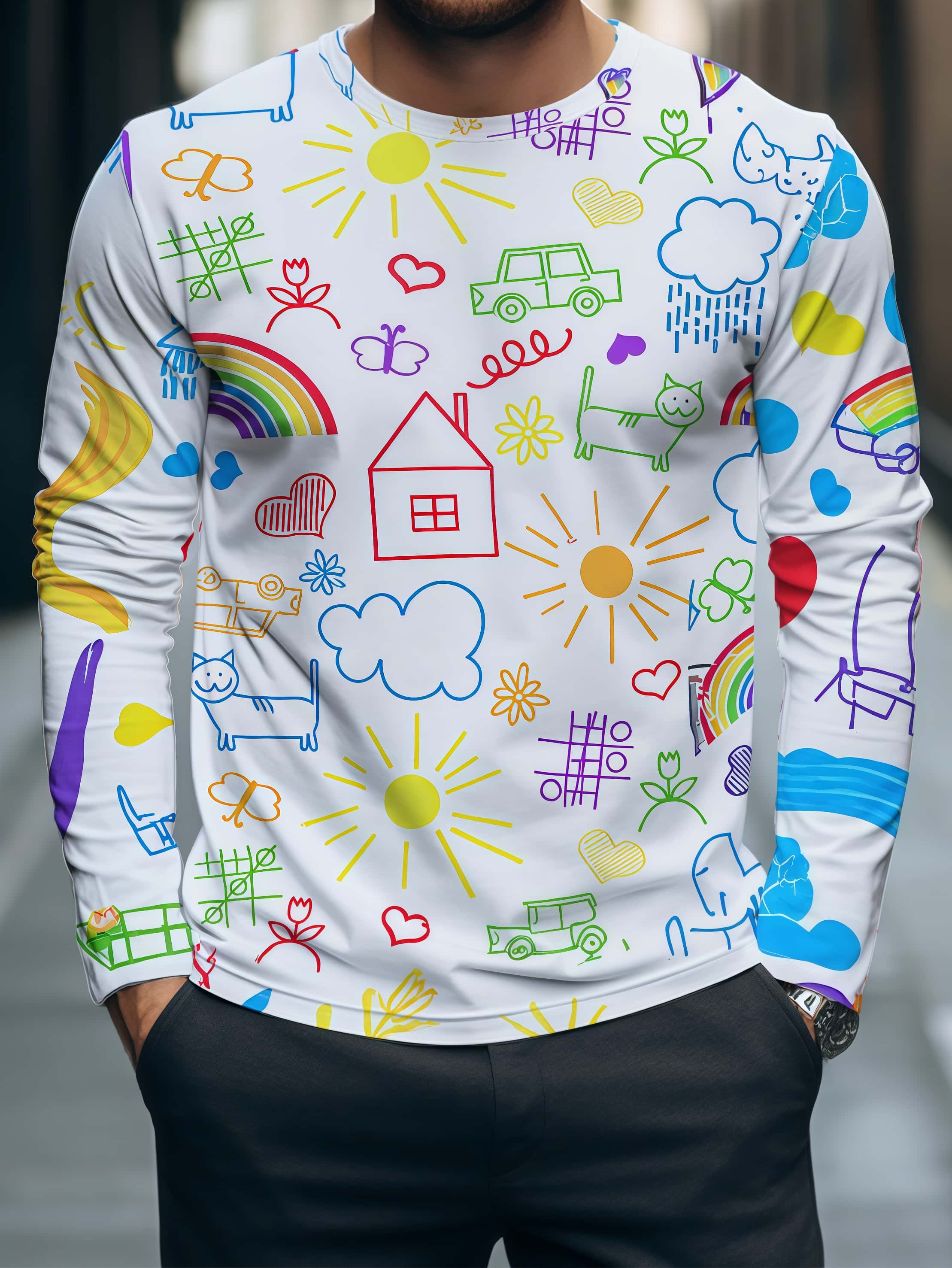 2026 New Dopamine Color Graffi - Street Fashion Graffiti 评论和价格